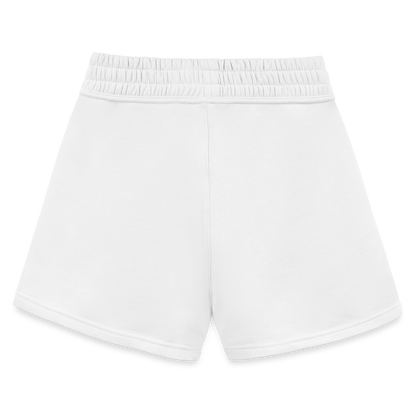 We Buzzin Women's Jogger Short - white
