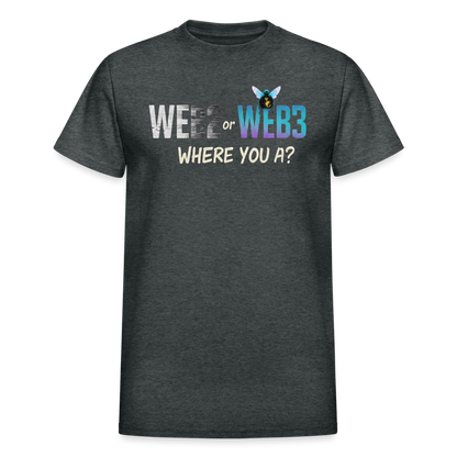 Web 2 Web 3  Ultra Cotton Adult T-Shirt - deep heather