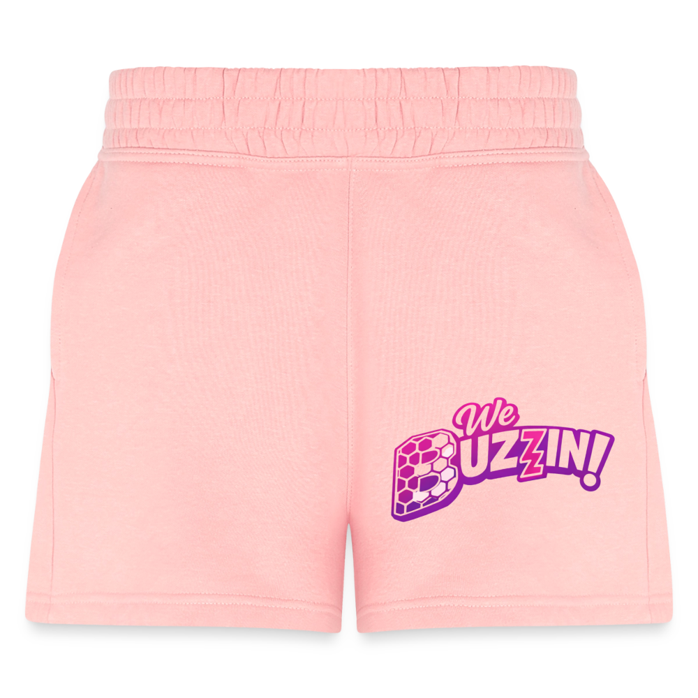 We Buzzin Women's Jogger Short - light pink