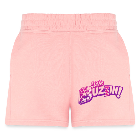 We Buzzin Women's Jogger Short - light pink