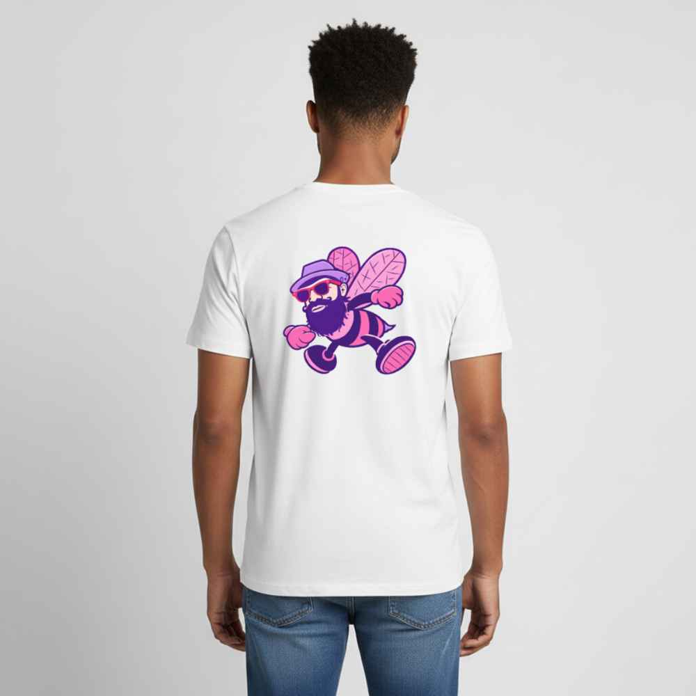 We Buzzin Ultra Cotton Adult T-Shirt - white