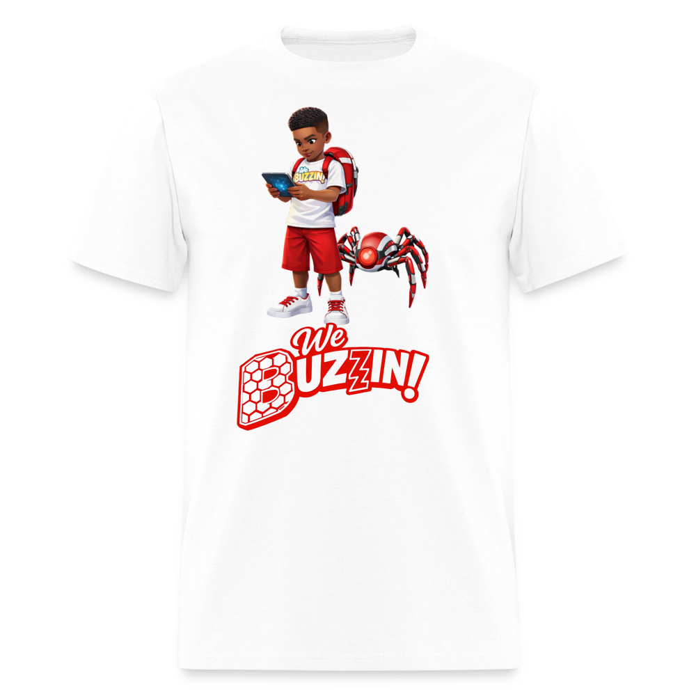 We Buzzin Men's T-Shirt | GILDAN 5000 - white