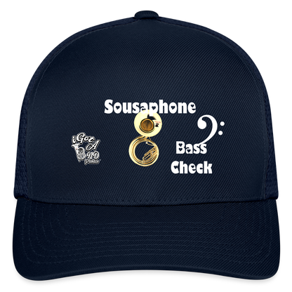 iGot Band Praktice Flexfit Fitted Baseball Cap - navy
