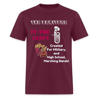 iGot Band Praktice Men's T-Shirt | GILDAN 5000 - burgundy