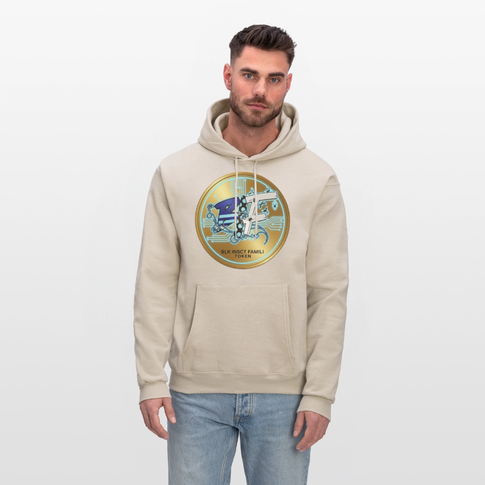 BLK Insct FAMILI Token Men's Hoodie - Sand