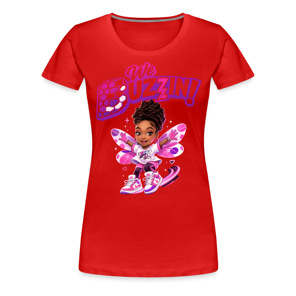 We Buzzin Women’s Premium T-Shirt - red