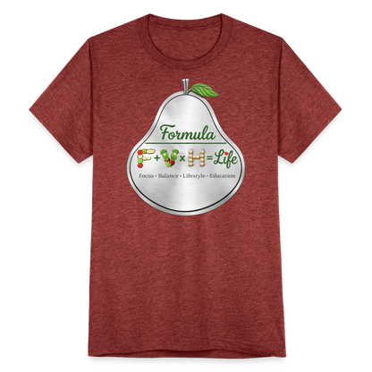 Formula Unisex Tri-Blend T-Shirt - heather cranberry