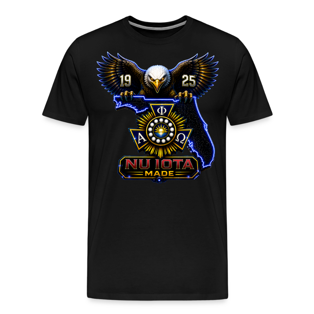 NU IOta /Sixpack Men's Premium T-Shirt - black