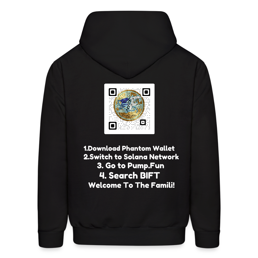 BLK Insct FAMILI Token Men's Hoodie - black