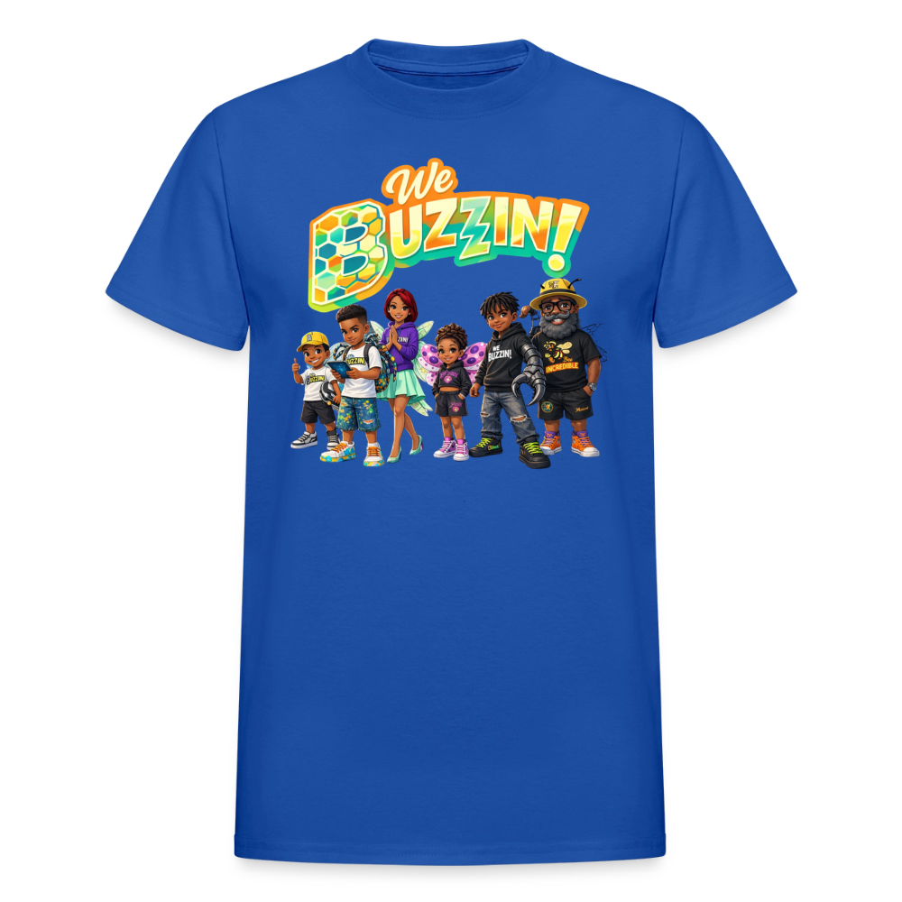 We Buzzin Gildan Ultra Cotton Adult T-Shirt - royal blue