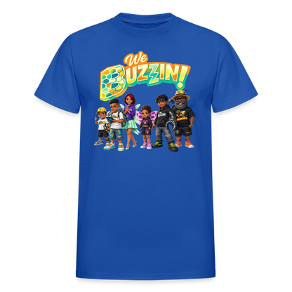We Buzzin Gildan Ultra Cotton Adult T-Shirt - royal blue