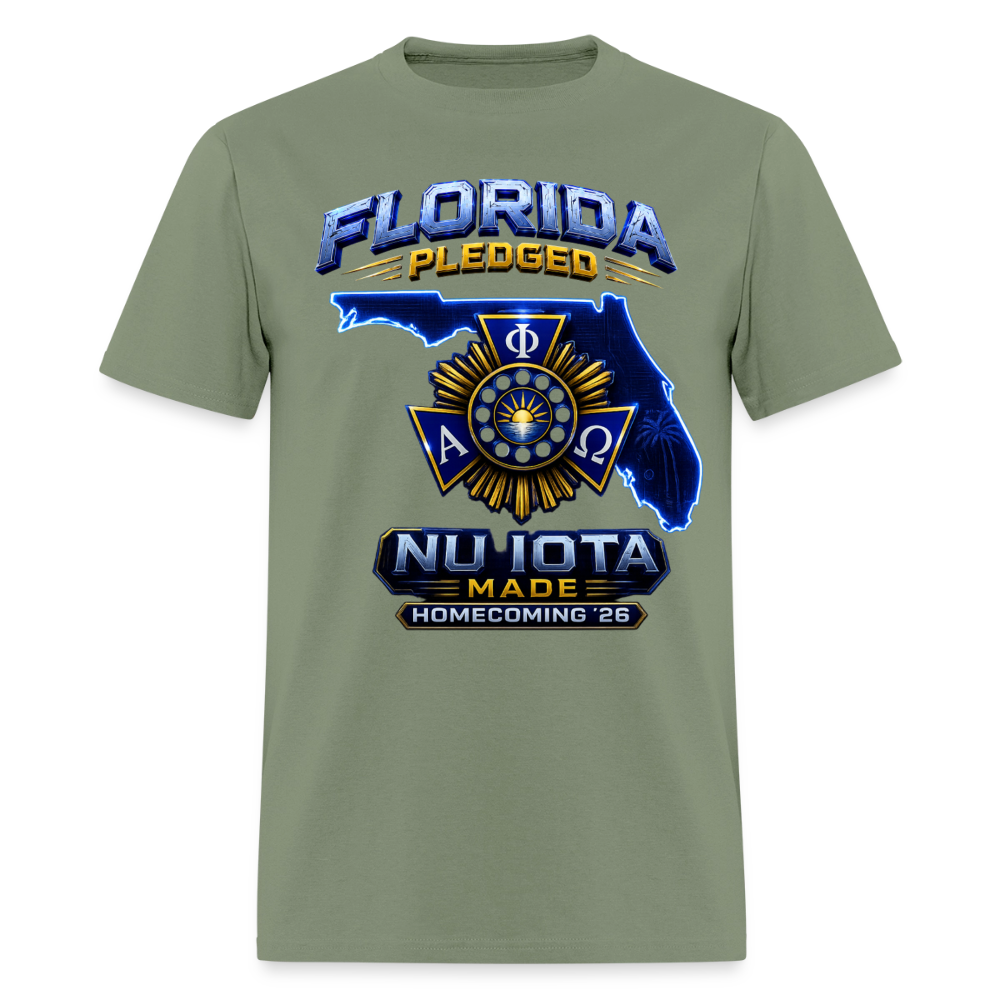 Nu IOta 3 Men's T-Shirt | GILDAN 5000 - military green