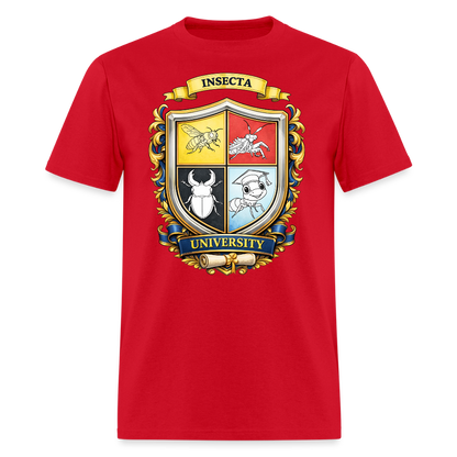 Insecta University Men's T-Shirt | GILDAN 5000 - red
