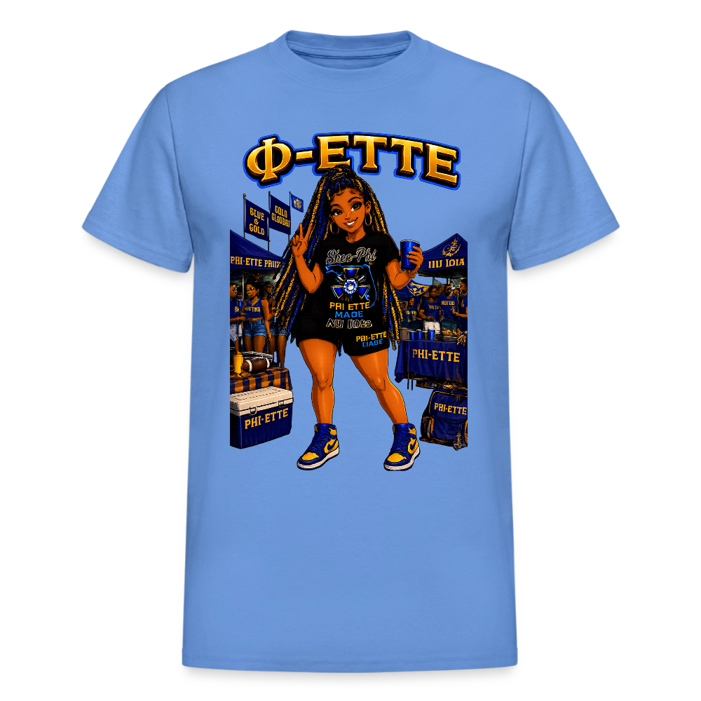 Phi ETTE 2 Ultra Cotton Adult T-Shirt - carolina blue