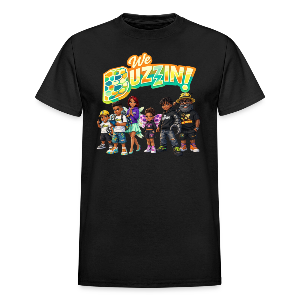 We Buzzin Gildan Ultra Cotton Adult T-Shirt - black