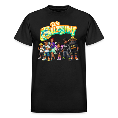 We Buzzin Gildan Ultra Cotton Adult T-Shirt - black