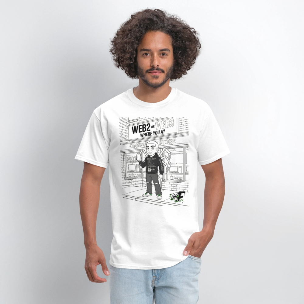 Blk Insct Famili Men's T-Shirt | GILDAN 5000 - white