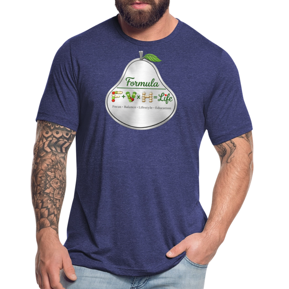 Formula Unisex Tri-Blend T-Shirt - heather indigo