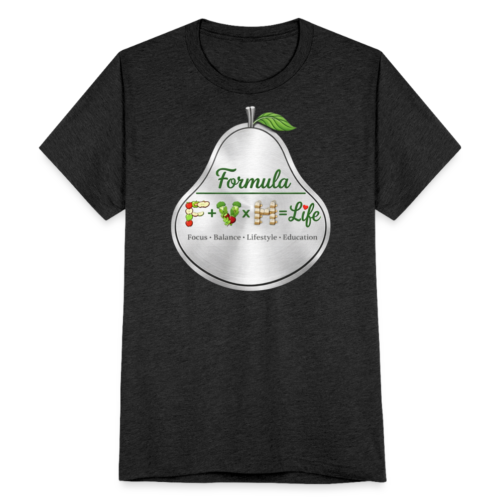 Formula Unisex Tri-Blend T-Shirt - heather black