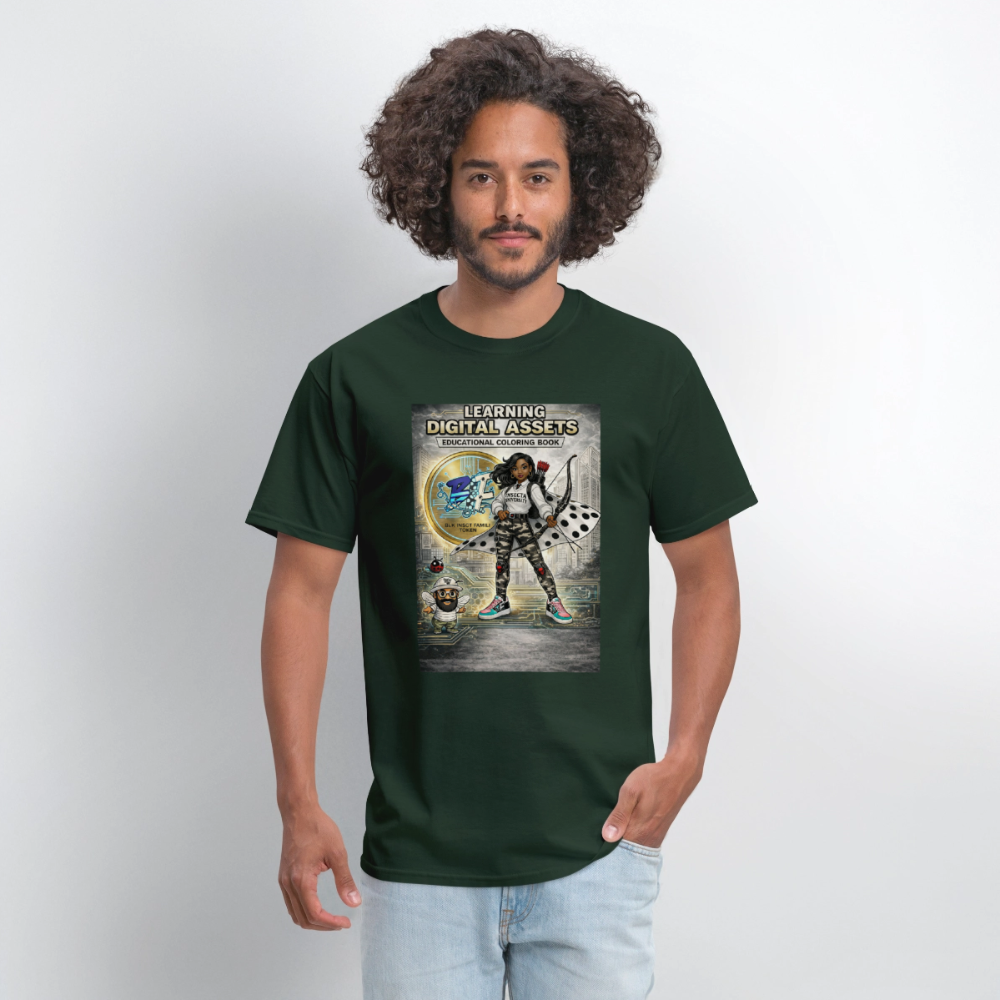 Learning Digital Assets  T-Shirt | GILDAN 5000 - forest green