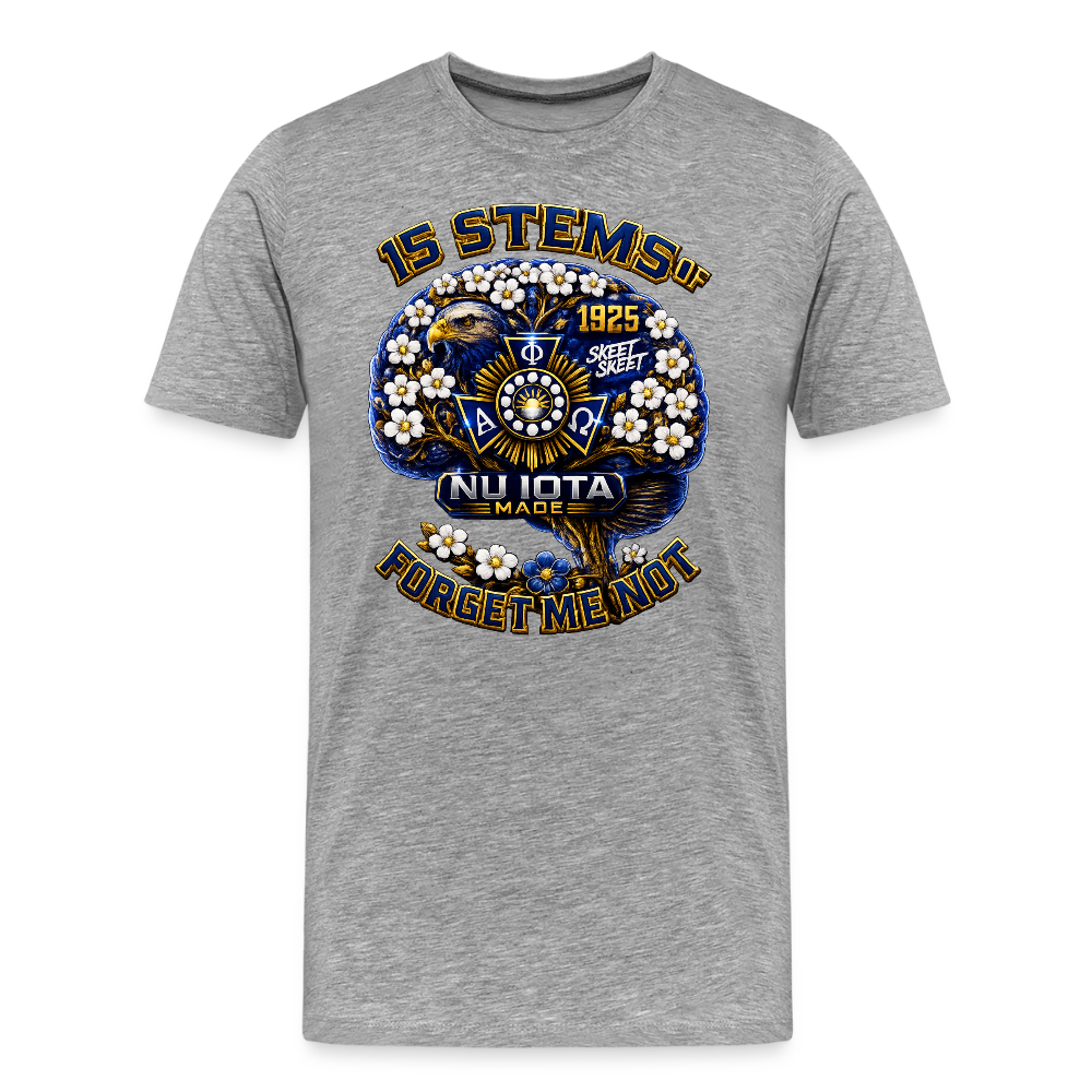 15 Stems Men's Premium T-Shirt - heather gray