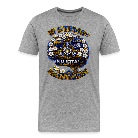 15 Stems Men's Premium T-Shirt - heather gray