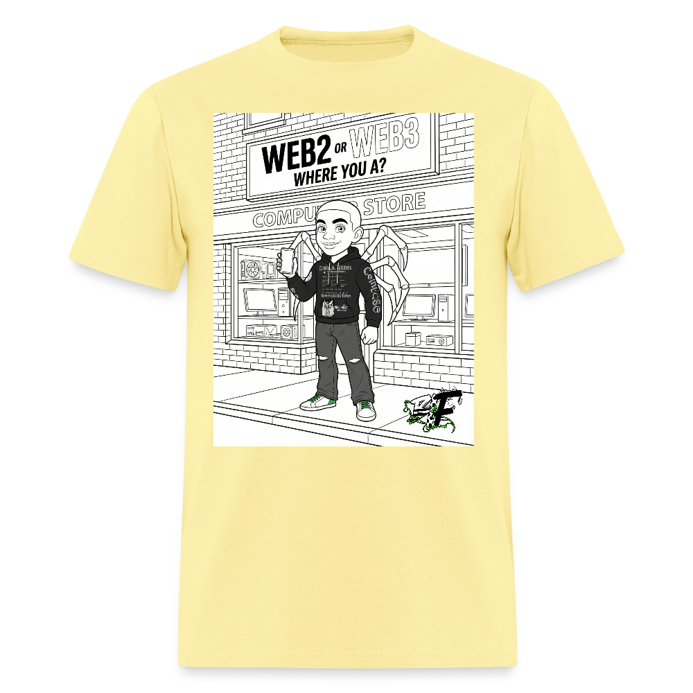 Blk Insct Famili Men's T-Shirt | GILDAN 5000 - cornsilk