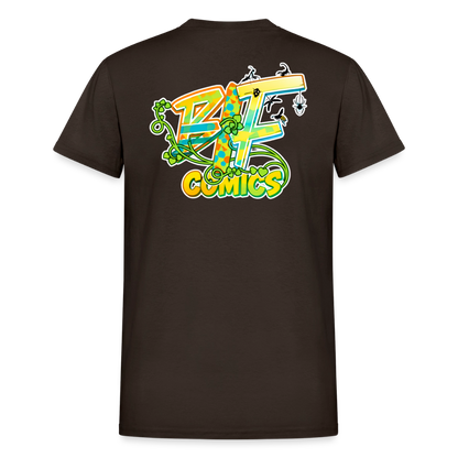 We Buzzin Gildan Ultra Cotton Adult T-Shirt - dark chocolate