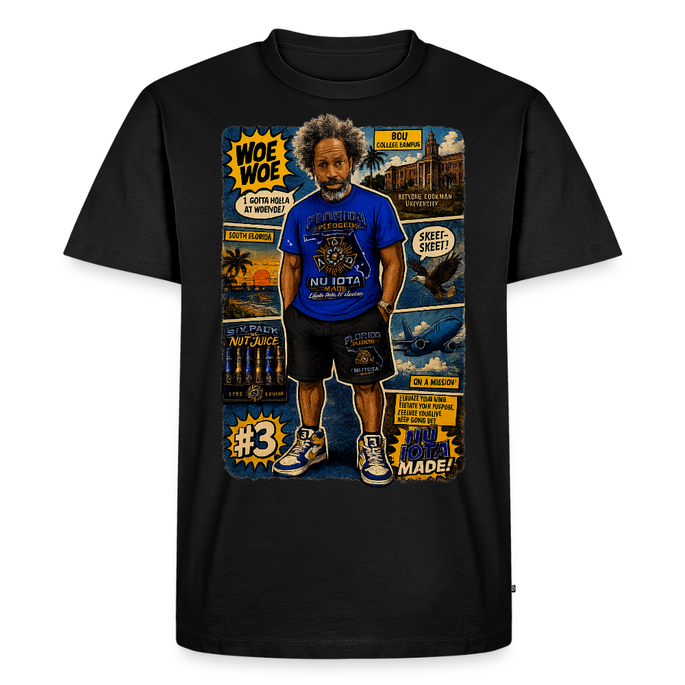 Comic Woe Woe Men's Premium T-Shirt - black