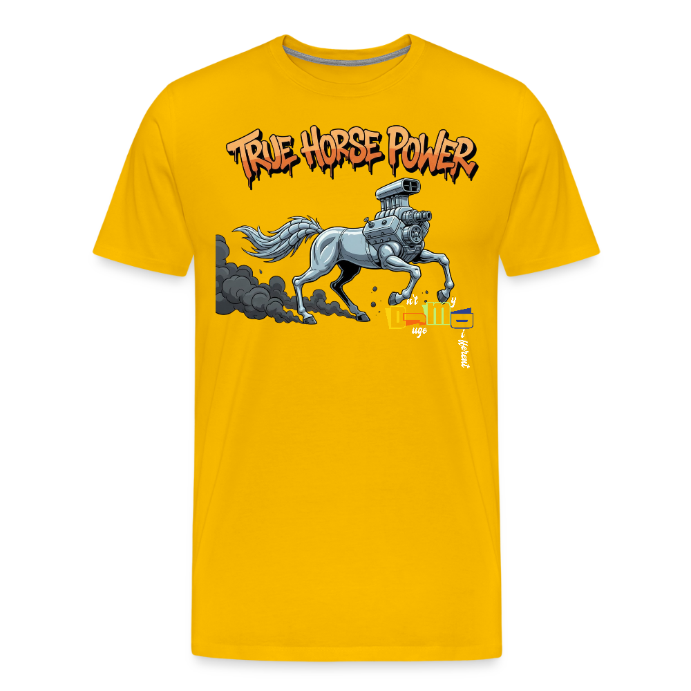 DJMD Men's Premium T-Shirt - sun yellow