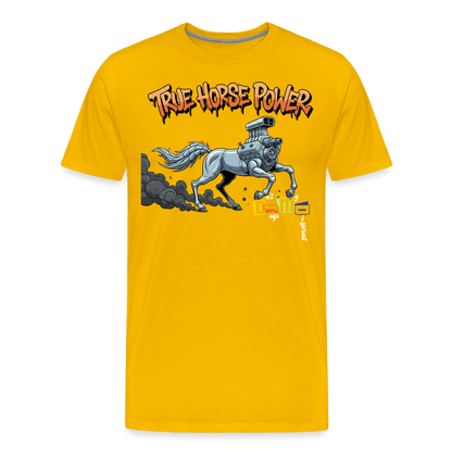 DJMD Men's Premium T-Shirt - sun yellow