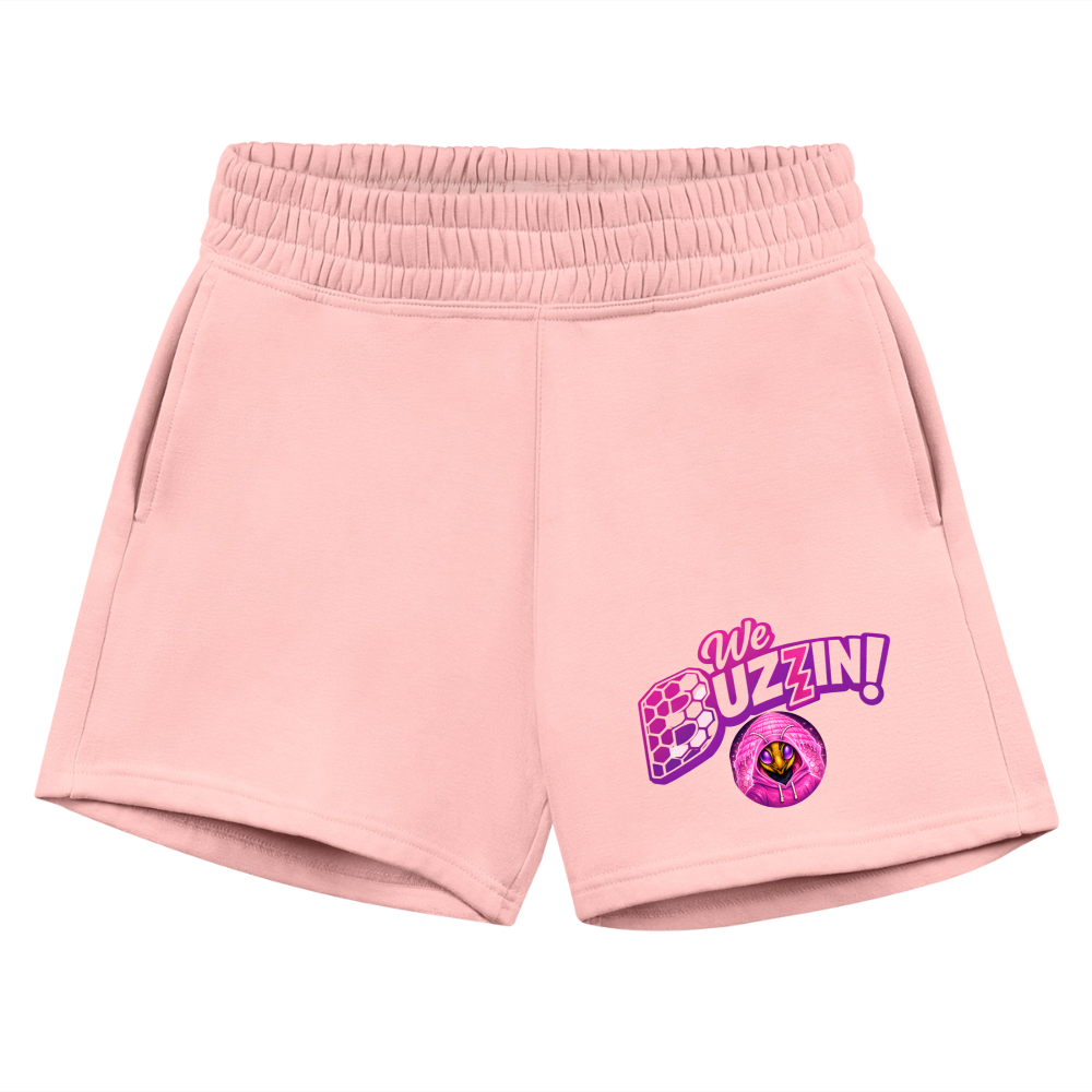 We Buzzin Women's Jogger Short - light pink