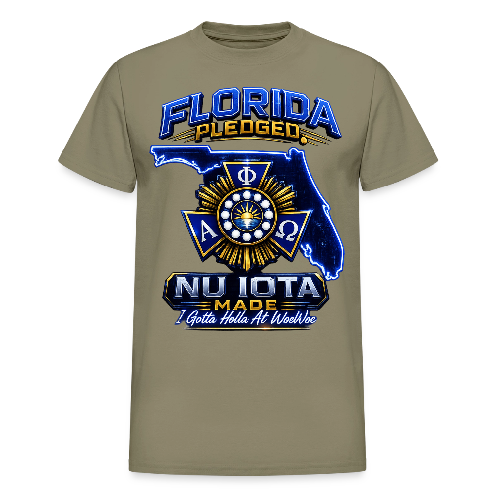 Nu IOta/ Wou Wou Gildan Ultra Cotton Adult T-Shirt - prairie dust