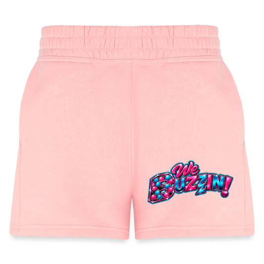 We Buzzin Women's Jogger Short - light pink