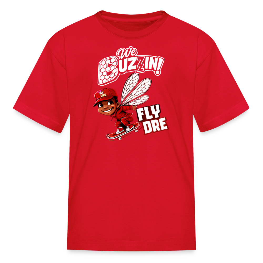 We Buzzin Kids' T-Shirt - red