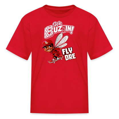 We Buzzin Kids' T-Shirt - red