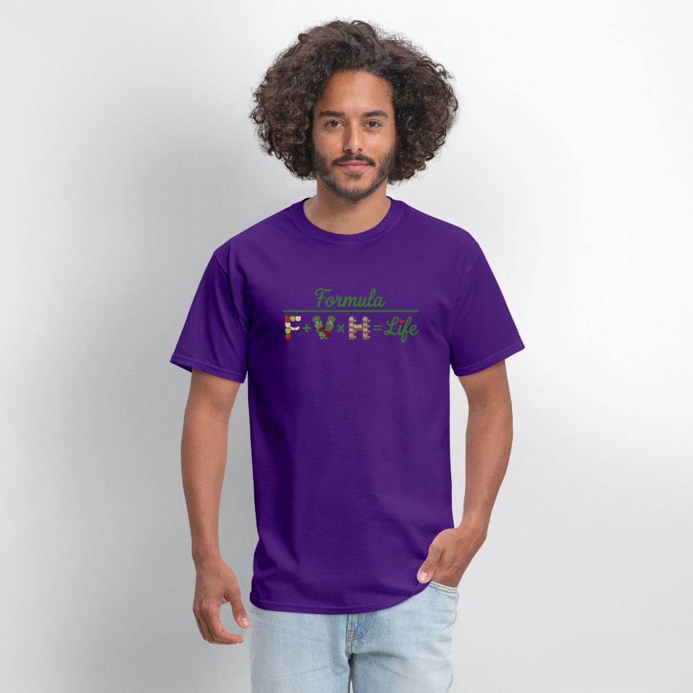 Formula Men's T-Shirt | GILDAN 5000 - purple