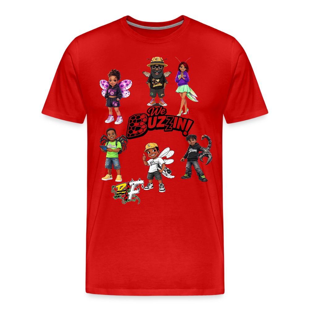 We Buzzin Men's Premium T-Shirt - red