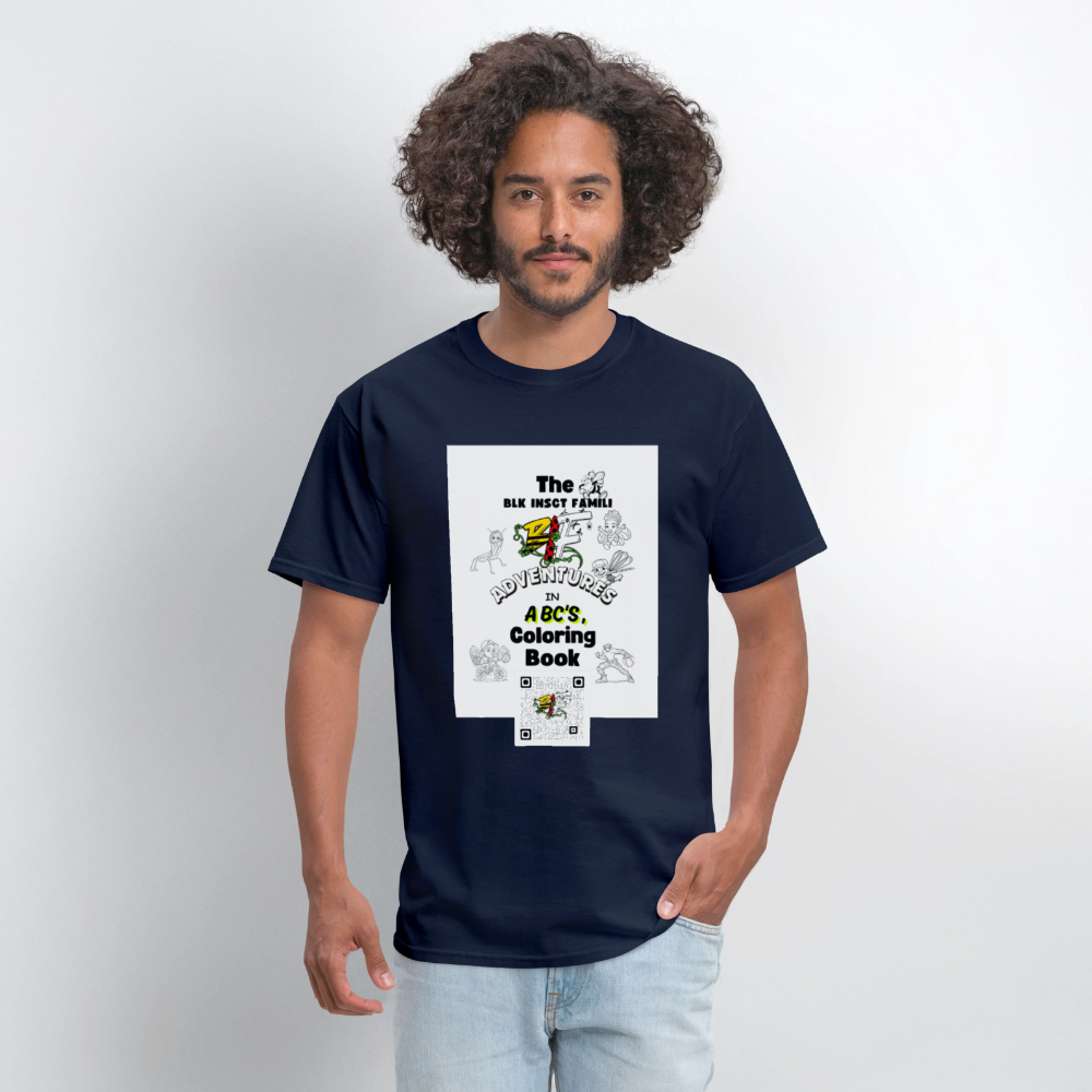 The BLK Insct Famili CB Men's T-Shirt | GILDAN 5000 - navy