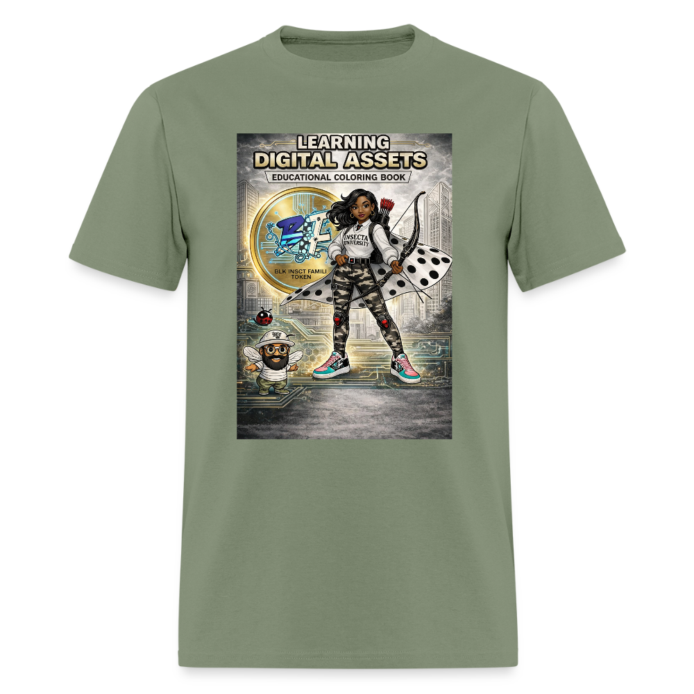 Learning Digital Assets  T-Shirt | GILDAN 5000 - military green