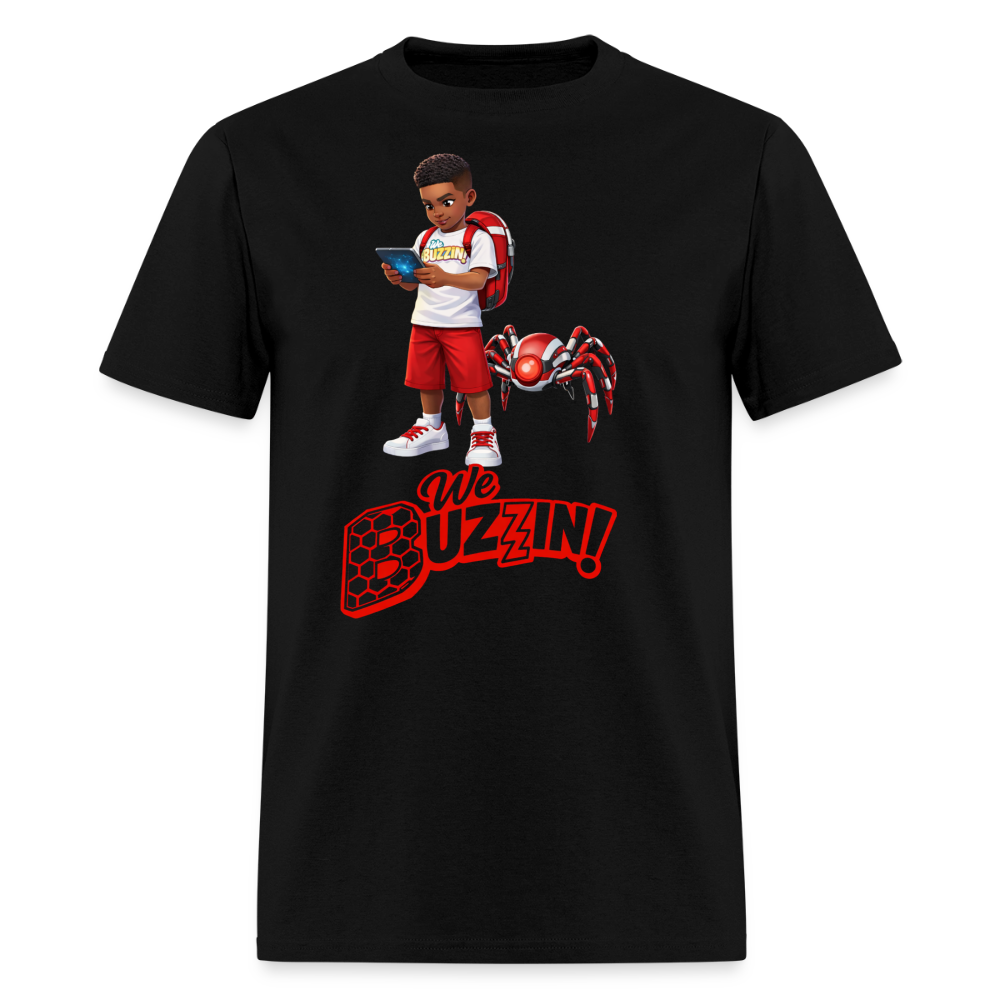 We Buzzin Men's T-Shirt | GILDAN 5000 - black