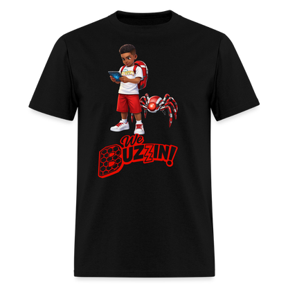 We Buzzin Men's T-Shirt | GILDAN 5000 - black