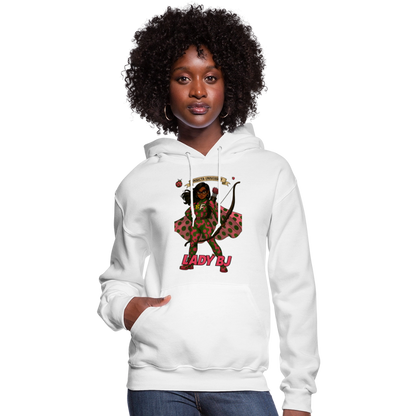 BLK Insct Famili Women's Hoodie - white
