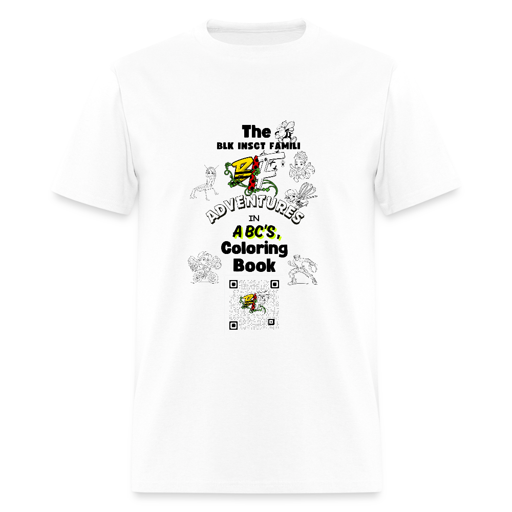 The BLK Insct Famili CB Men's T-Shirt | GILDAN 5000 - white