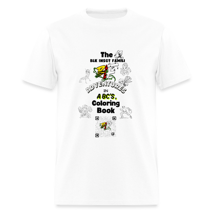 The BLK Insct Famili CB Men's T-Shirt | GILDAN 5000 - white