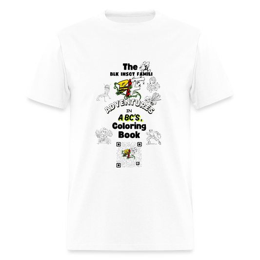 The BLK Insct Famili CB Men's T-Shirt | GILDAN 5000 - white