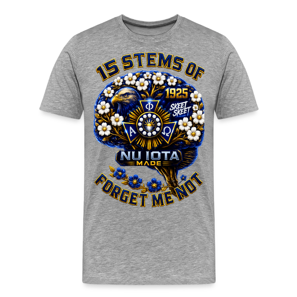 15 Stems Men's Premium T-Shirt - heather gray
