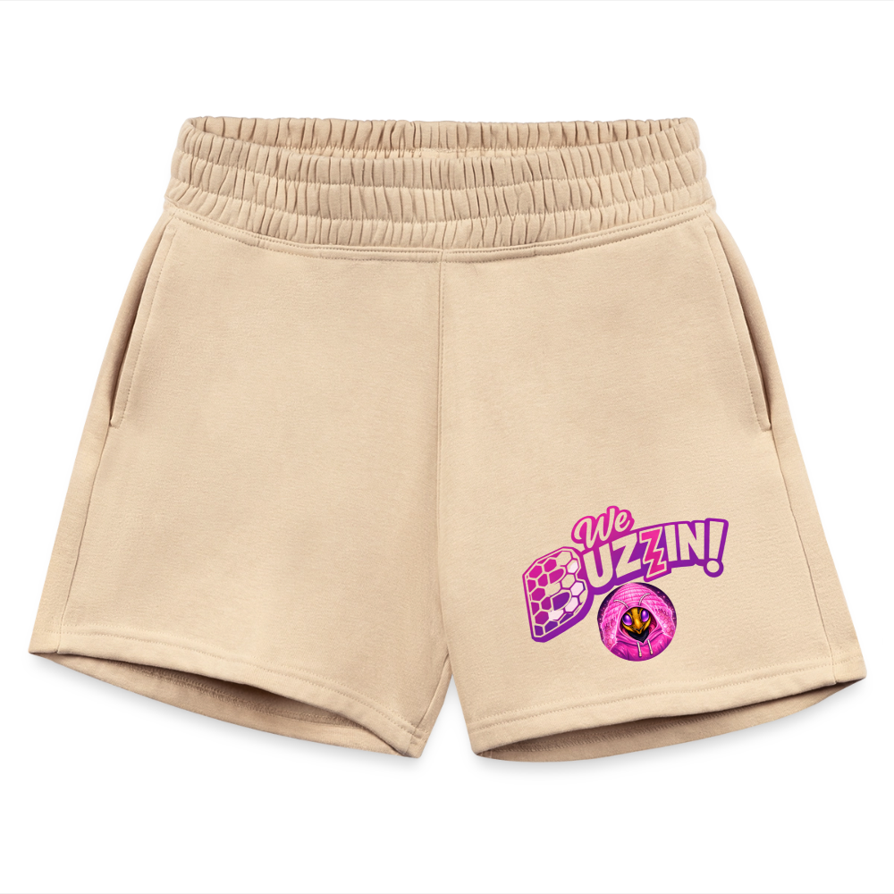 We Buzzin Women's Jogger Short - nude