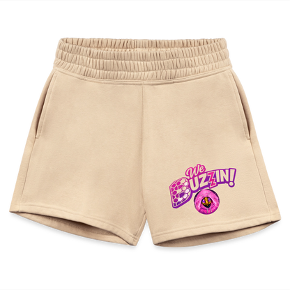 We Buzzin Women's Jogger Short - nude