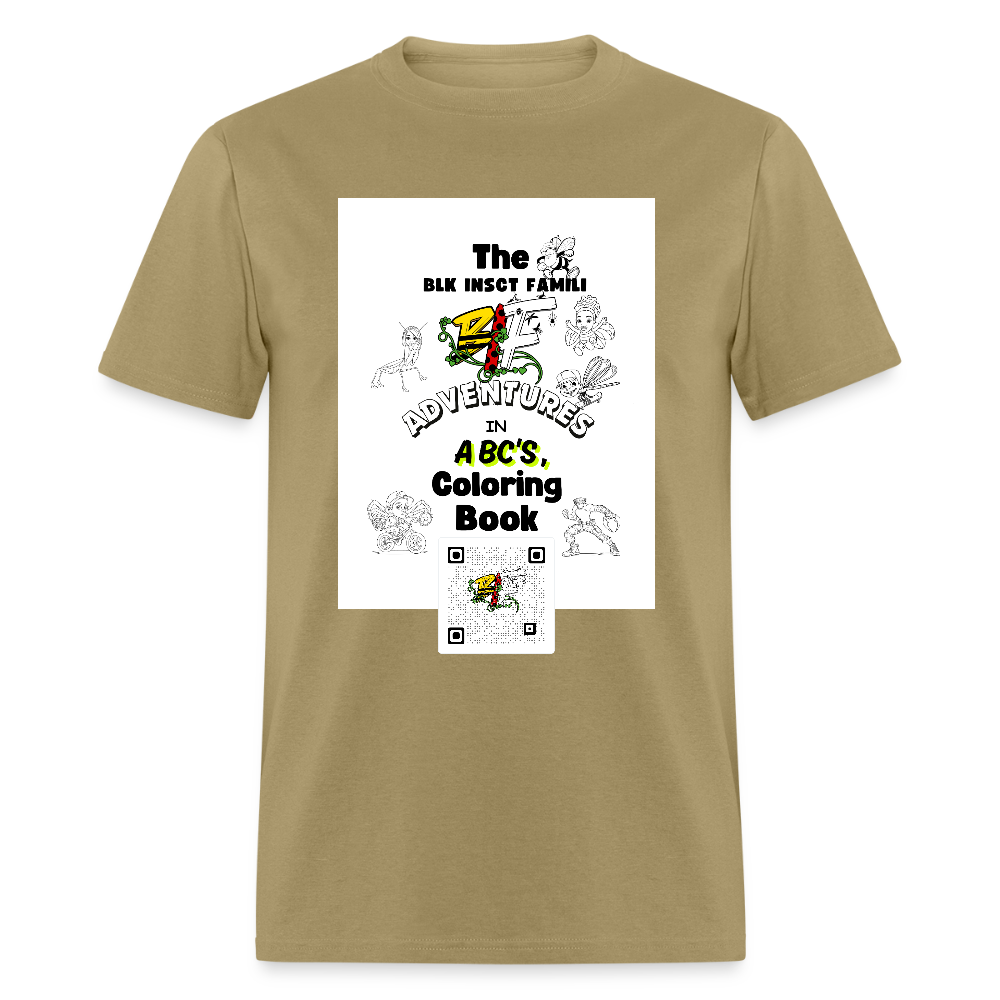 The BLK Insct Famili CB Men's T-Shirt | GILDAN 5000 - khaki